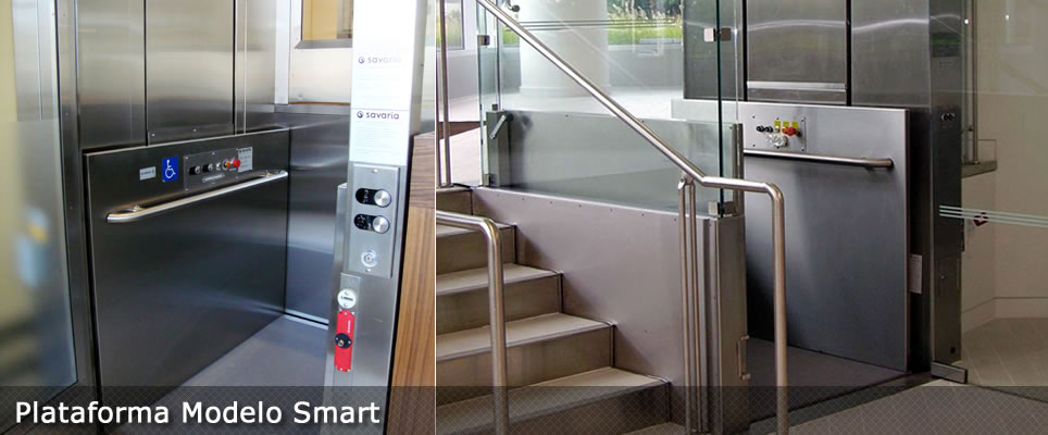 plataforma elevatoria para cadeirante modelo smart